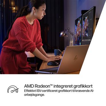 HP ZBook Ultra G1a Mobile Workstation B&auml;rbar dator - AMD Ryzen AI Max Pro 390 - 64 GB LPDDR5X - 2 TB SSD M.2 PCIe 4.0 - NVM Express (NVMe), trippelniv&aring;cell (TLC) - AMD Radeon 8050S upp till - 14" OLED