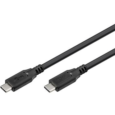 USB-C&trade; Cable, USB 3.2, 60 W, 10 Gbit/s, Power Delivery, 0.5 m - USB-C&trade; connector > USB-C&trade; connector