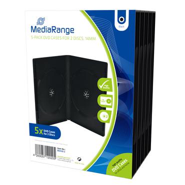 MediaRange Retail-Pack DVD-Case Double