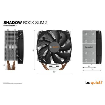 be quiet! Shadow Rock Slim 2 - processorkylare