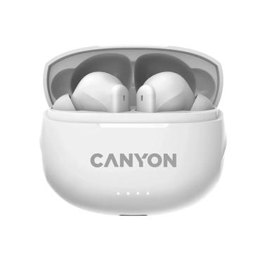 Canyon Bluetooth Headset TWS-8   ENC Earbuds/BT 5.3    white retail