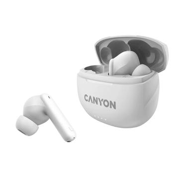 Canyon Bluetooth Headset TWS-8   ENC Earbuds/BT 5.3    white retail