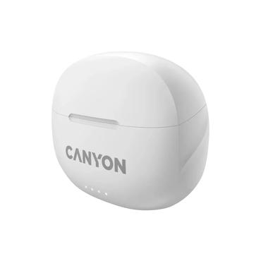 Canyon Bluetooth Headset TWS-8   ENC Earbuds/BT 5.3    white retail