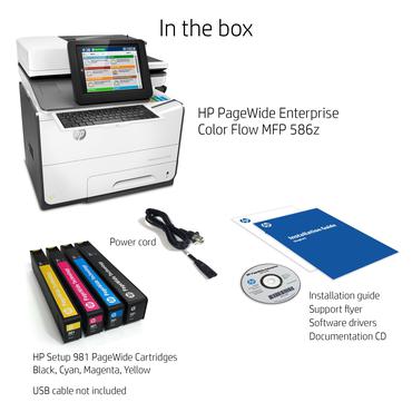 HP PageWide Enterprise Color Flow MFP 586z