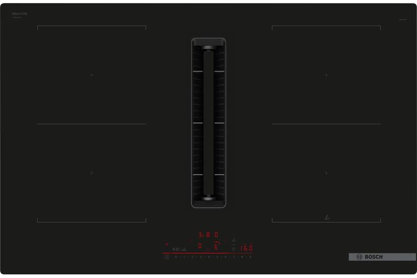 Bosch Serie | 6 PVQ811H26E induktionshäll - 80 cm - svart - keramik - ramlös