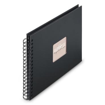 Hama 00009834 fotoalbum og arkbeskyttelse Sort 100 ark 10 x 15 Spiral indbinding