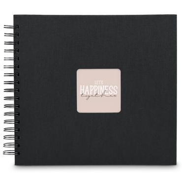 Hama 00009834 fotoalbum og arkbeskyttelse Sort 100 ark 10 x 15 Spiral indbinding