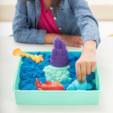 Kinetic Sand KNS ACK Sandbox Set V2 Blue FR GML