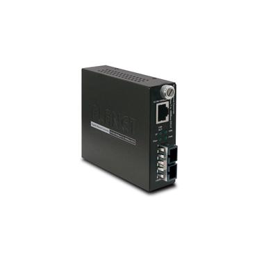 PLANET GST-802 netværksomformer til medie 2000 Mbit/s 850 nm Multitilstand Sort