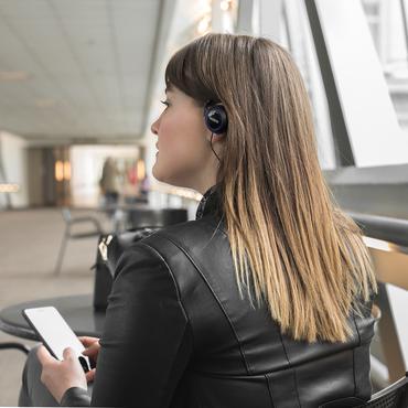 Koss BT221i hörlurar, in-ear, trådlös, mikrofon, svart