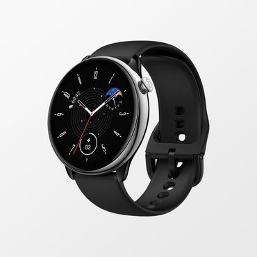Amazfit GTR Mini 3,25 cm (1.28") AMOLED 42 mm Digital 416 x 416 pixel Berøringsskærm Sort, Sølv GPS (satellit)