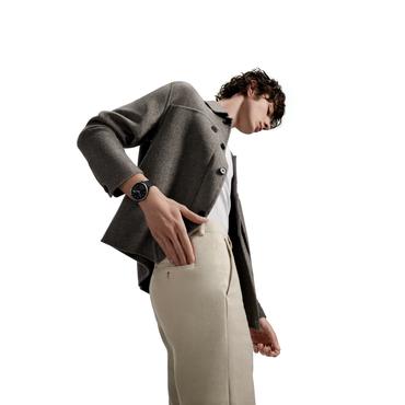 Amazfit GTR Mini 3,25 cm (1.28") AMOLED 42 mm Digital 416 x 416 pixel Berøringsskærm Sort, Sølv GPS (satellit)