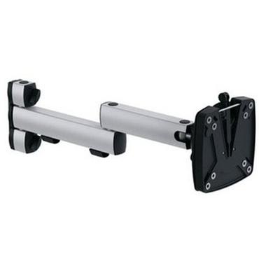 Novus 1.2 TSS Folding arm 2 Monitor Arm Skrivebord Sort, Sølv