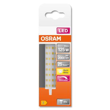 Osram SUPERSTAR LED-lampe Varm hvid 2700 K 15 W R7s E