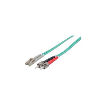 Intellinet 751124 InfiniBand og fiberoptisk kabel 3 m ST LC Turkisfarve