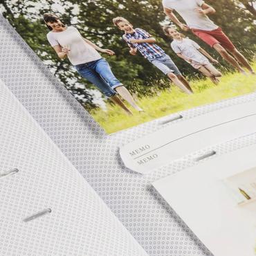 Hama Pepples fotoalbum og arkbeskyttelse Bl&aring;, Hvid 200 ark