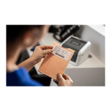 DT DIE-CUT PAPER LABEL 76X26MM