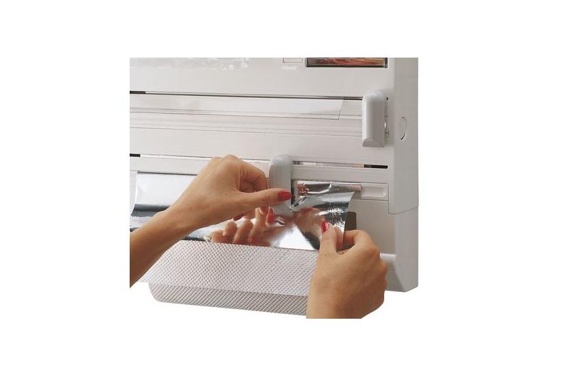 Leifheit 25723 papirh&aring;ndkl&aelig;de holder V&aelig;gmonteret k&oslash;kkenrulleholder Hvid