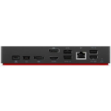Lenovo ThinkPad Universal Thunderbolt 4 Smart Dock Ledningsført Sort