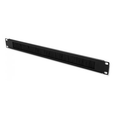 Qoltec - rackborstlist - massivt st&aring;l - 1U