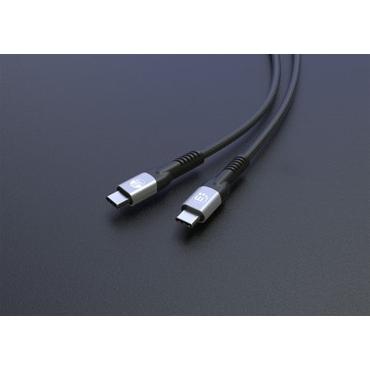 MANHATTAN USB4 USB-C Stecker/Stecker Kabel 240W 40G 8K 1m