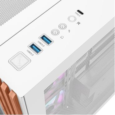 Thermaltake Chassi - Mid Tower - Mini-ITX, Micro ATX, ATX - 16 cm - 41,5 cm - 7