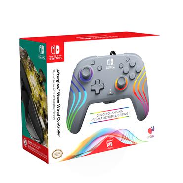 PDP Afterglow Wave - Grey - Gamepad - Nintendo Switch