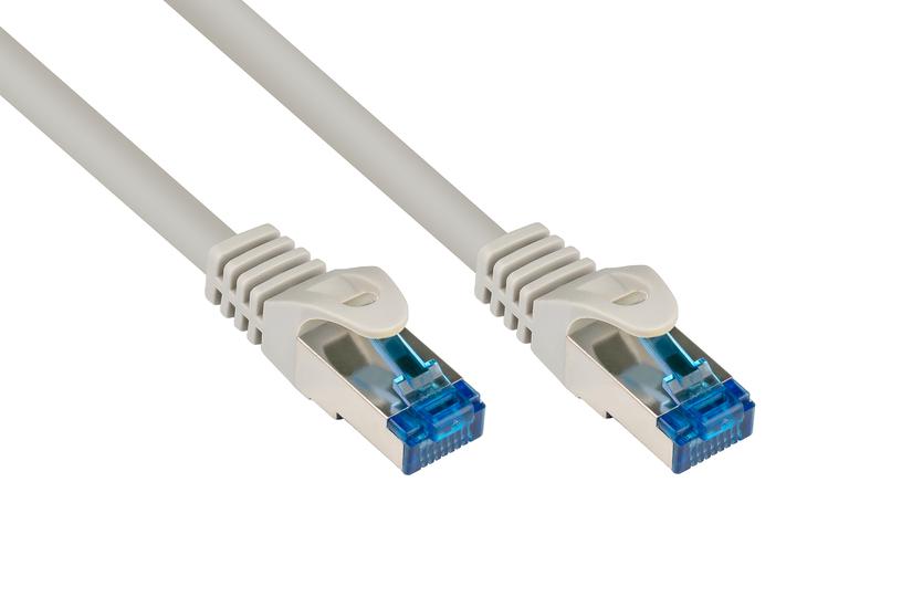 RNS® Patchkabel SmartFLEX, Cat.6A, S/FTP, PiMF, halogenfrei (LSZH), 500MHz, CU, grau, 1,5m, Good Connections® (8060-SF015)