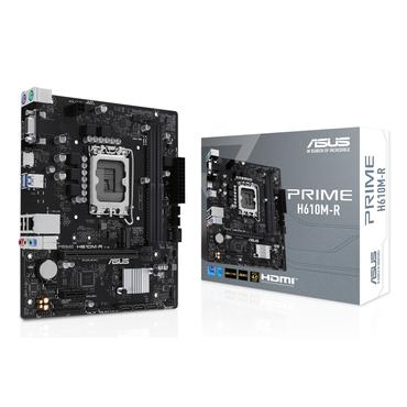 ASUS PRIME H610M-R-SI - moderkort - micro-ATX - LGA1700-sockel