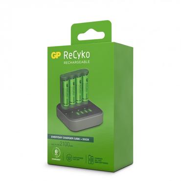 GP Batteries ReCyko B421 batterioplader Husholdningsbatteri USB