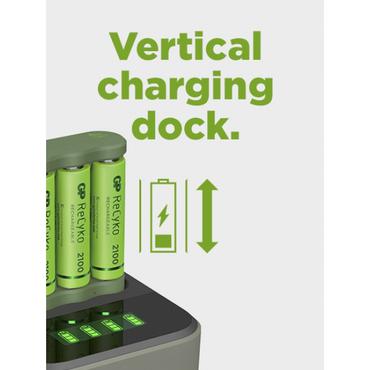 GP Batteries ReCyko B421 batterioplader Husholdningsbatteri USB