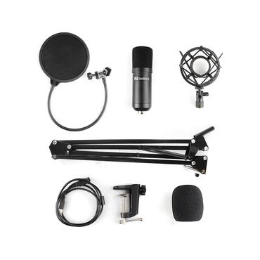 Sandberg Streamer USB Microphone Kit - mikrofon