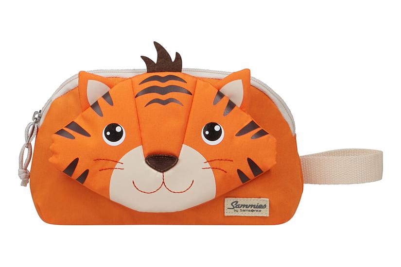 Samsonite Happy Sammies Eco Stof, Polyester, Genanvendt plast Orange, Hvid Unisex H&aring;ndtaske