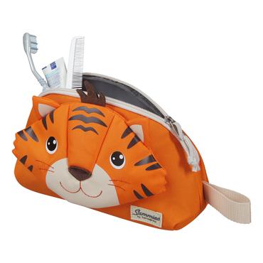 Samsonite Happy Sammies Eco Stof, Polyester, Genanvendt plast Orange, Hvid Unisex H&aring;ndtaske