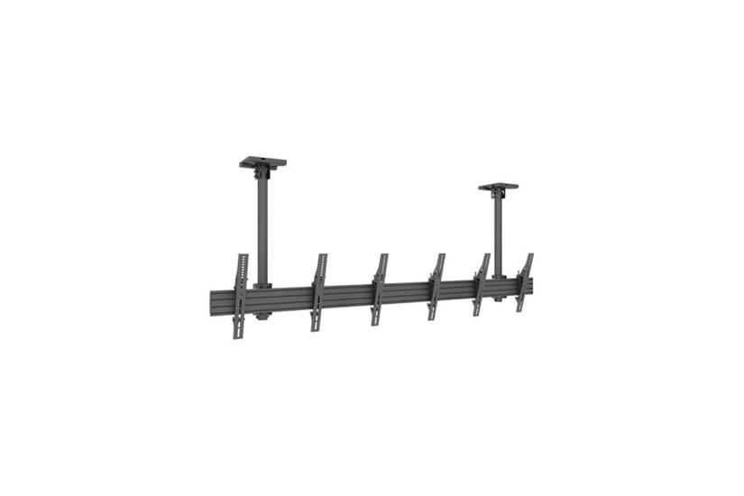 Multibrackets PRO Series monteringss&aelig;t - vipning - for 3 LCD / plasmapaneler - sort