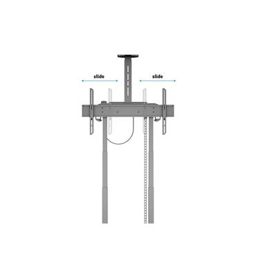 Multibrackets M Motorized Floorbase elektrisk elevator - for LCD TV/kamera - sort