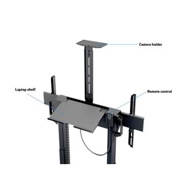 Multibrackets M Motorized Floorbase elektrisk elevator - for LCD TV/kamera - sort