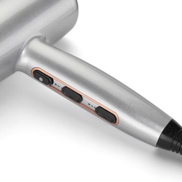 BaByliss Cosmos D580DE hair dryer 2100 W Satin steel