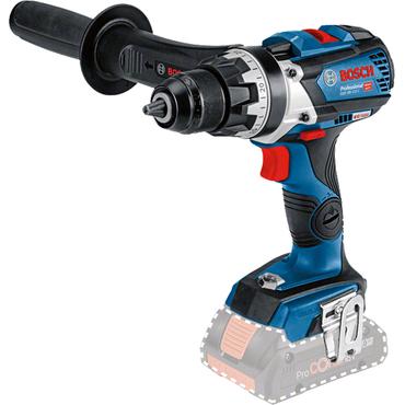 Bosch Professional GSR 18V 110 C batteridriven skruvdragare 18 V 4,0 Ah Li-Ion med v&auml;ska, inklusive 2:a batteriet (06019G010A).