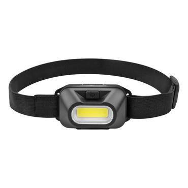 ANSMANN HD120B - huvudficklampa - LED (COB) - 1 W - svart