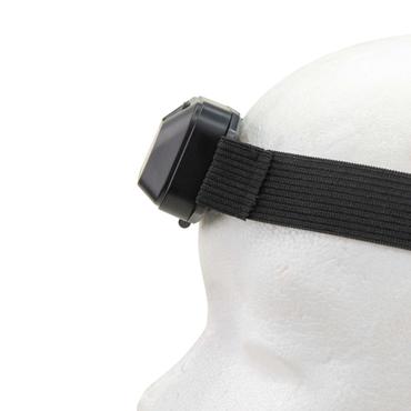 ANSMANN HD120B - huvudficklampa - LED (COB) - 1 W - svart