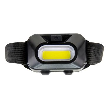 ANSMANN HD120B - huvudficklampa - LED (COB) - 1 W - svart