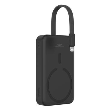 Baseus Magnetic Mini 10000 mAh Trådløs opladning Sort