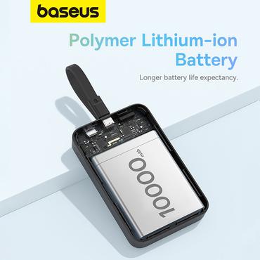 Baseus Magnetic Mini 10000 mAh Trådløs opladning Sort