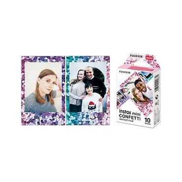 Fujifilm Instax Mini CONFETTI farvefilm til umiddelbar billedfremstilling (instant film)