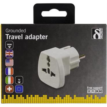 DELTACO GT-426 - adapter f&ouml;r effektkontakt