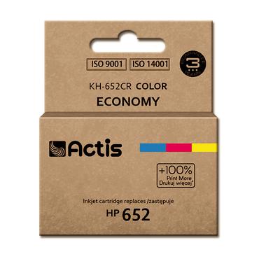 Actis KH-652CR Blæk (erstatning HP 652 F6V24AE; Standard; 15 ml; farve)