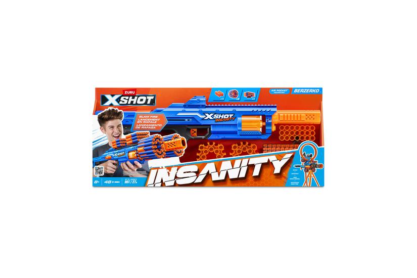 ZURU X-Shot - Insanity Blaster Berzerko, dart blaster (incl. 48 darts)