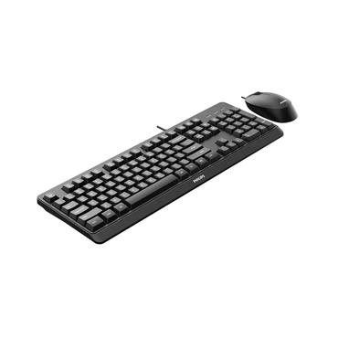 Philips 2000 series SPT6207BL/00 tastatur Mus inkluderet Universel USB QWERTY Engelsk Sort