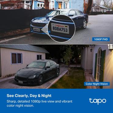 TP-Link Tapo C400 KIT Kasse IP-sikkerhedskamera Udendørs 1920 x 1080 pixel Væg